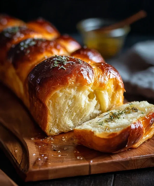 Brioche mit Butter & Sauge