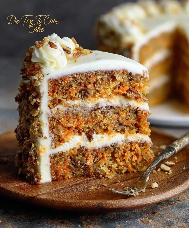 To Die For Carrot Cake