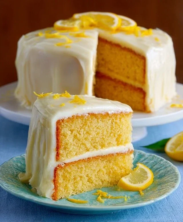 Lemon Velvet Cake