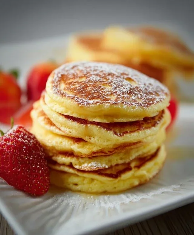 I pancake 2 ingredienti, senza farina, burro e latte per una colazione super dietetica con 35 calorie!