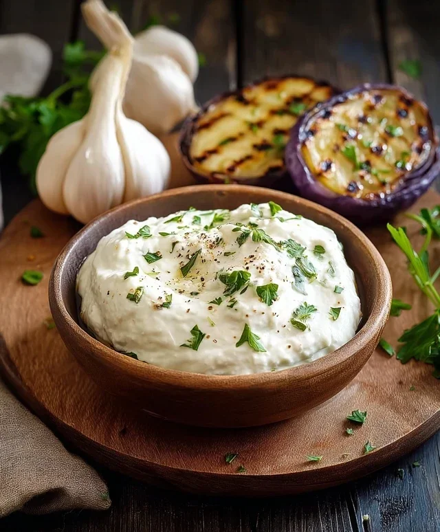 Knoblauch-Dip selber machen