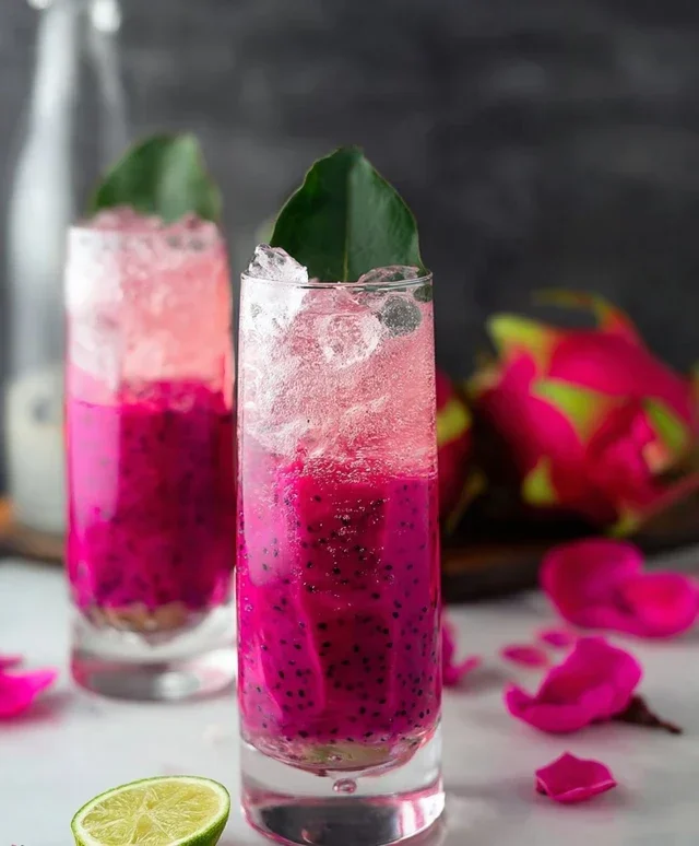 Dragon Fruit Lychee Mimosa