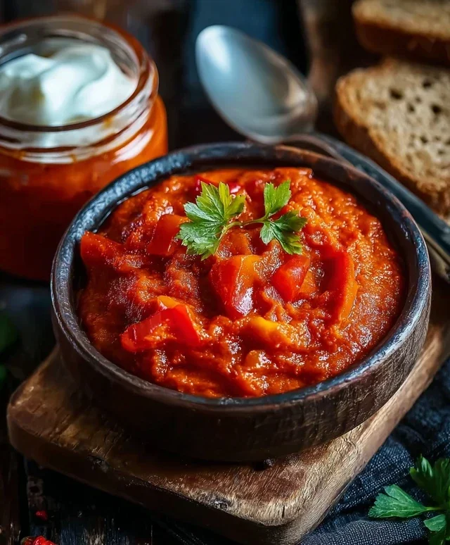 Paprikasoße mit Ajvar