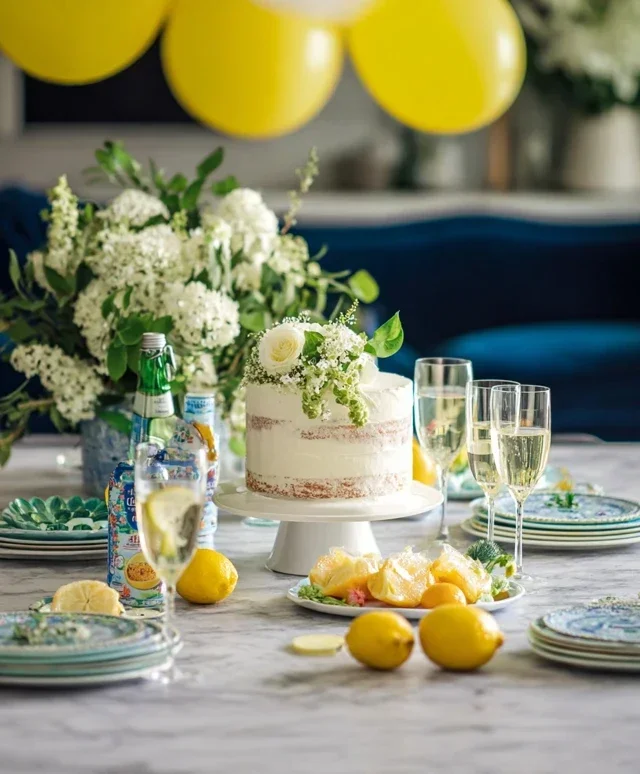 Amalfi Coast Inspired Birthday Party