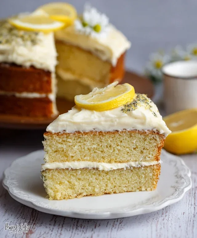 Easy Lemon Birthday Cake Recipe