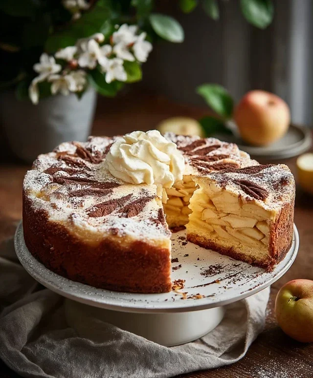 Schwedische Apfeltorte