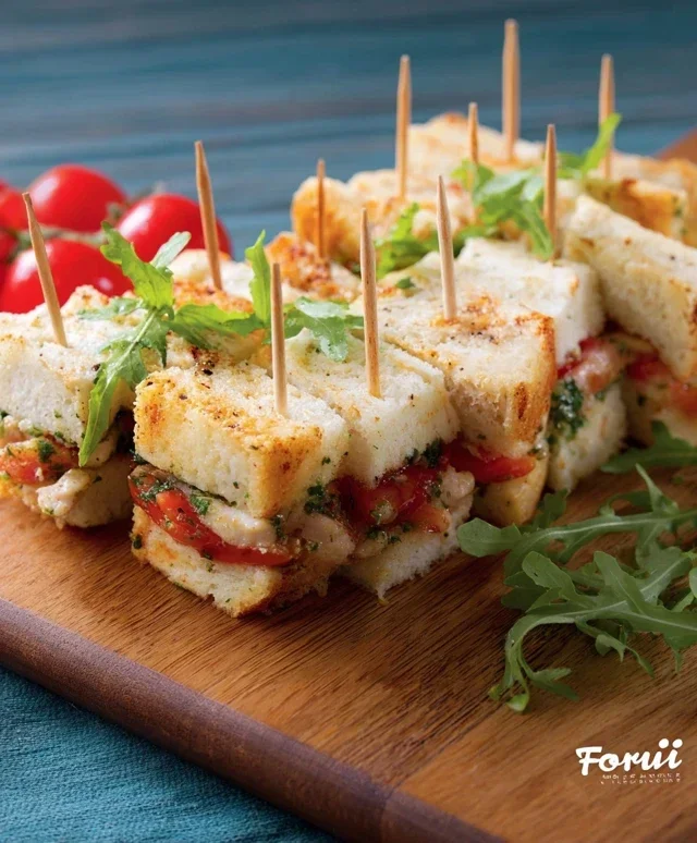 Spiedini di tramezzini