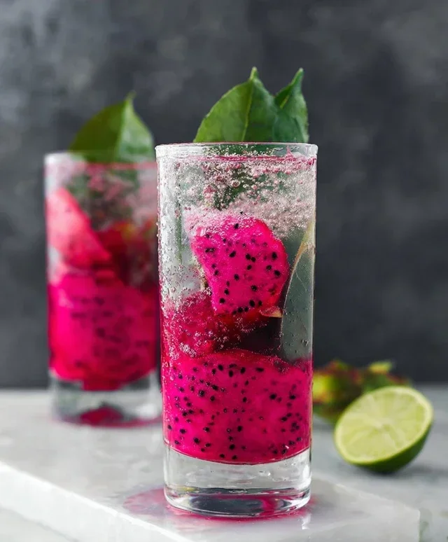 Dragon Fruit Lychee Mimosa