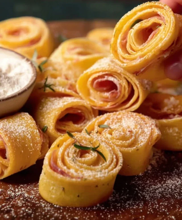 Girelle di pasta sfoglia
