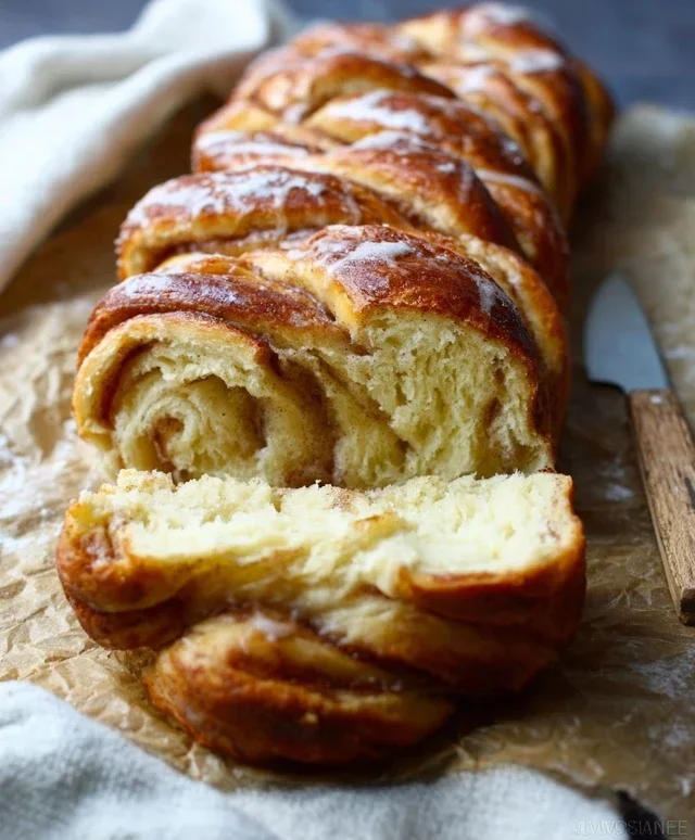 Fluffiges Zimtschnecken Brot
