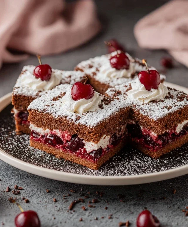 Schwarzwälder Kirsch Extract Extracttorte vom Blech – einfach und lecker