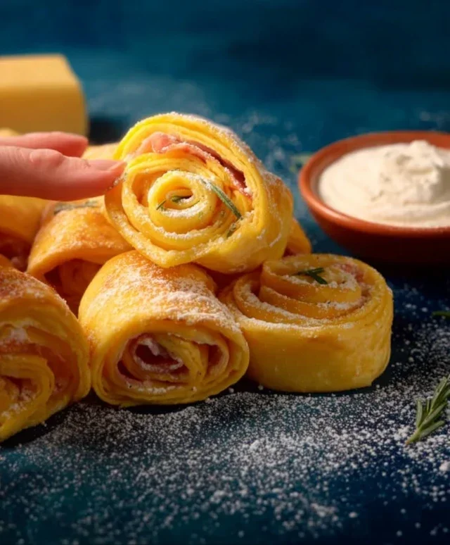 Girelle di pasta sfoglia