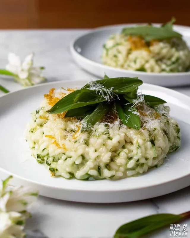Bärlauch Risotto