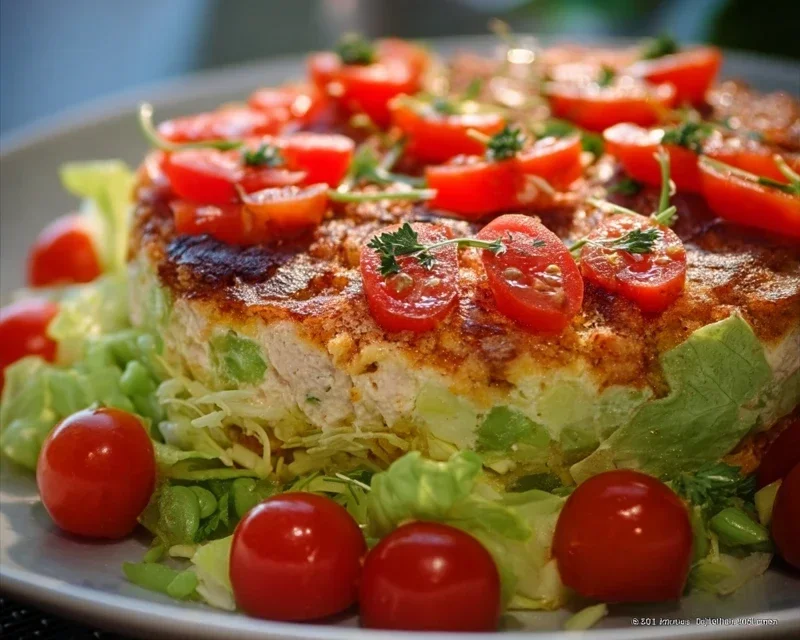 Salattorte fürs Grillen “Ein Stück Salat, bitte!” - rideros