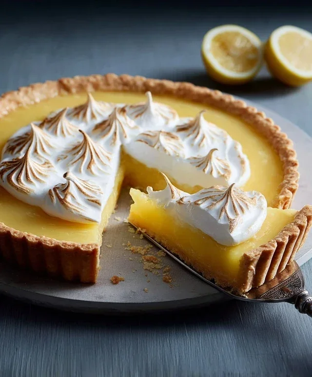 Tarte au citron mit Baiser
