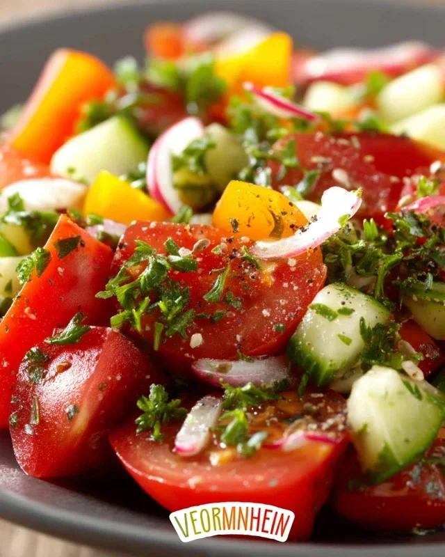 Tomaten Gurken Salat