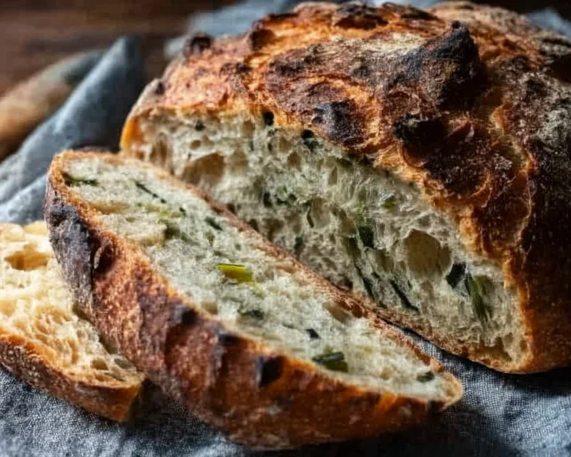 Knuspriges Bärlauchbrot