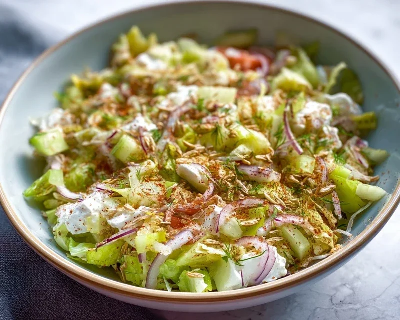 Yum Yum Salat (einfaches Rezept)