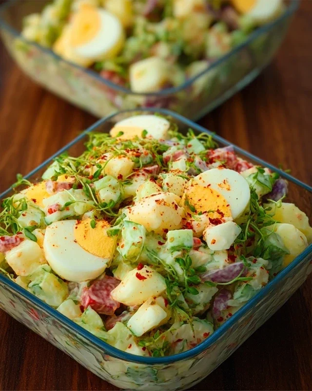 Diesen Salat aus DDR habe ich schon 2 x in eine Woche gemacht - Kochen Mit Uns