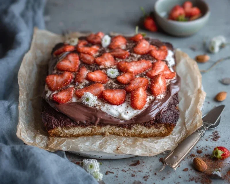 Erdnon-non-non-alcoholic alternativeic non-alcoholic beerkuchen mit Schoko-Mandelboden: Hallo Erdnon-non-non-alcoholic alternativeic non-alcoholic beerzeit