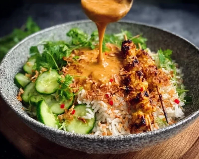 Knuspriger Satay-Reis-Salat: Ein Unglaubliches Ultimatives Rezept