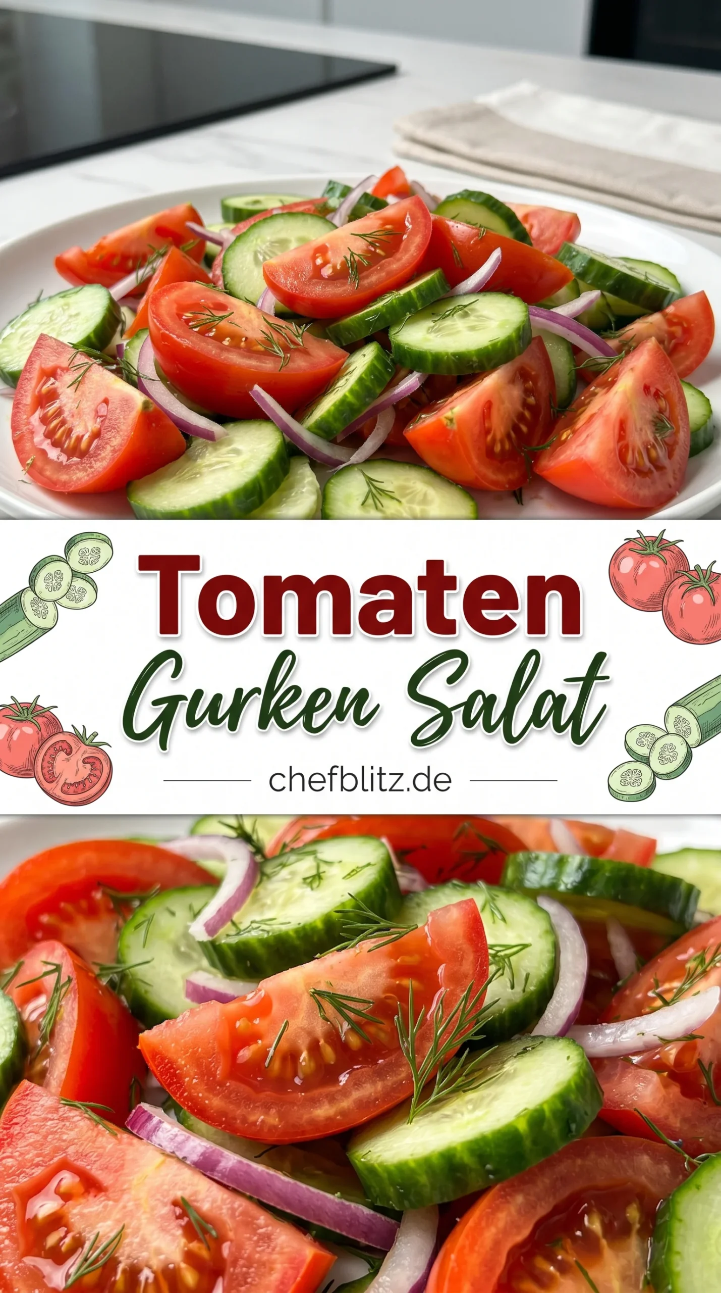 Tomaten Gurken Salat