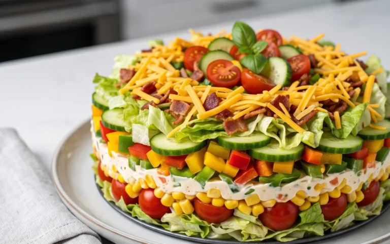 Salattorte fürs Grillen “Ein Stück Salat, bitte!” - rideros