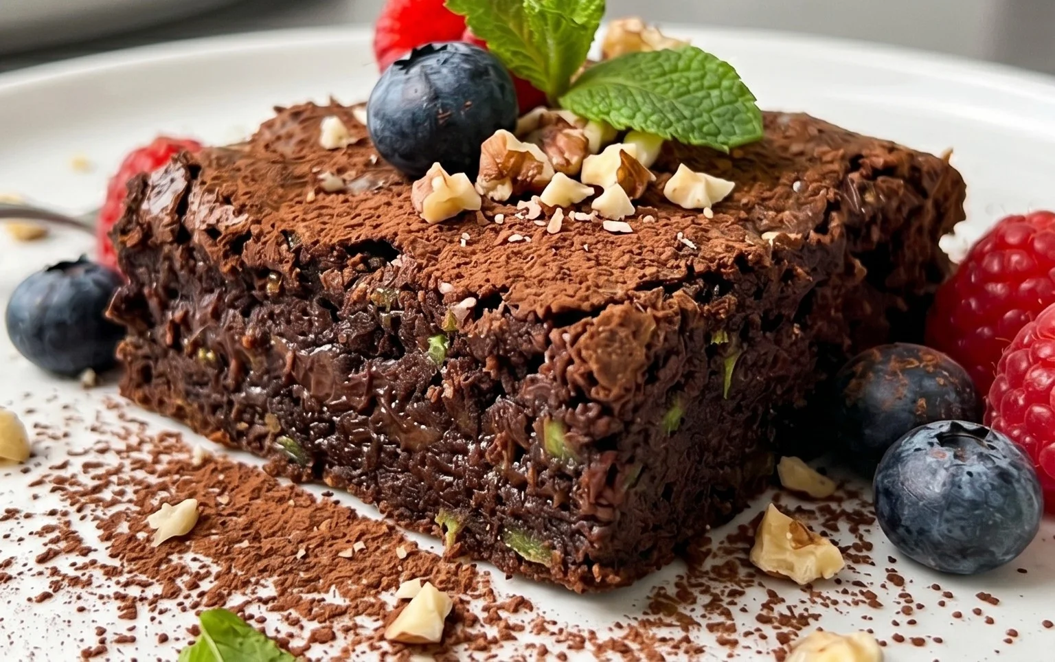 Vegane Zucchini Brownies