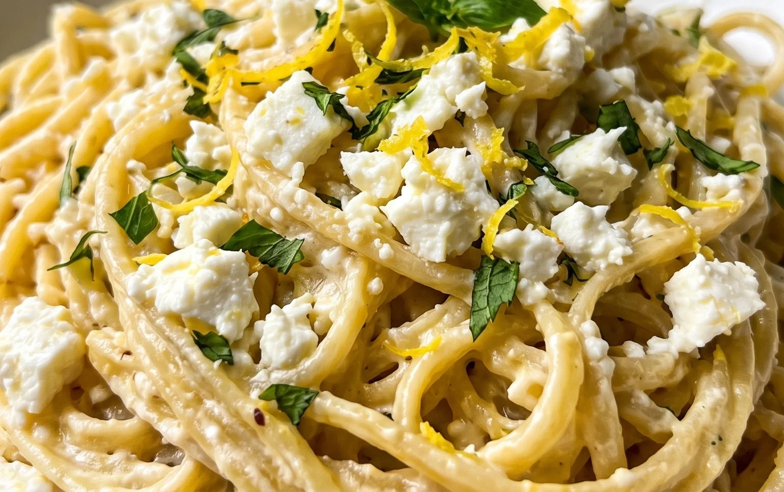 Zitronen-Feta-Pasta: So schnell und lecker gelingt's!