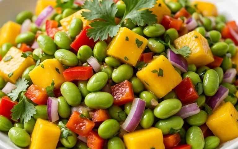Edamame-Mango-Salat: Ein Unglaubliches Ultimatives Rezept für 5 Sinne