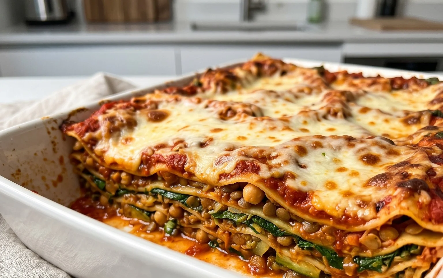 High Protein Veggie Lasagna: Dein gesundes & leckeres Rezept!