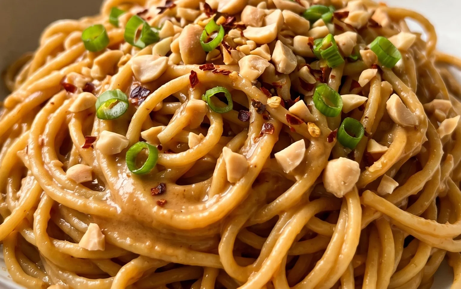 Spicy Peanut Butter Noodles