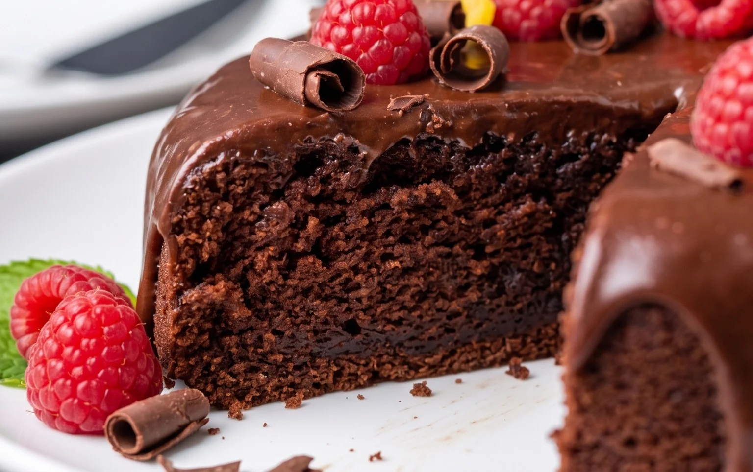 Saftiger Schokokuchen