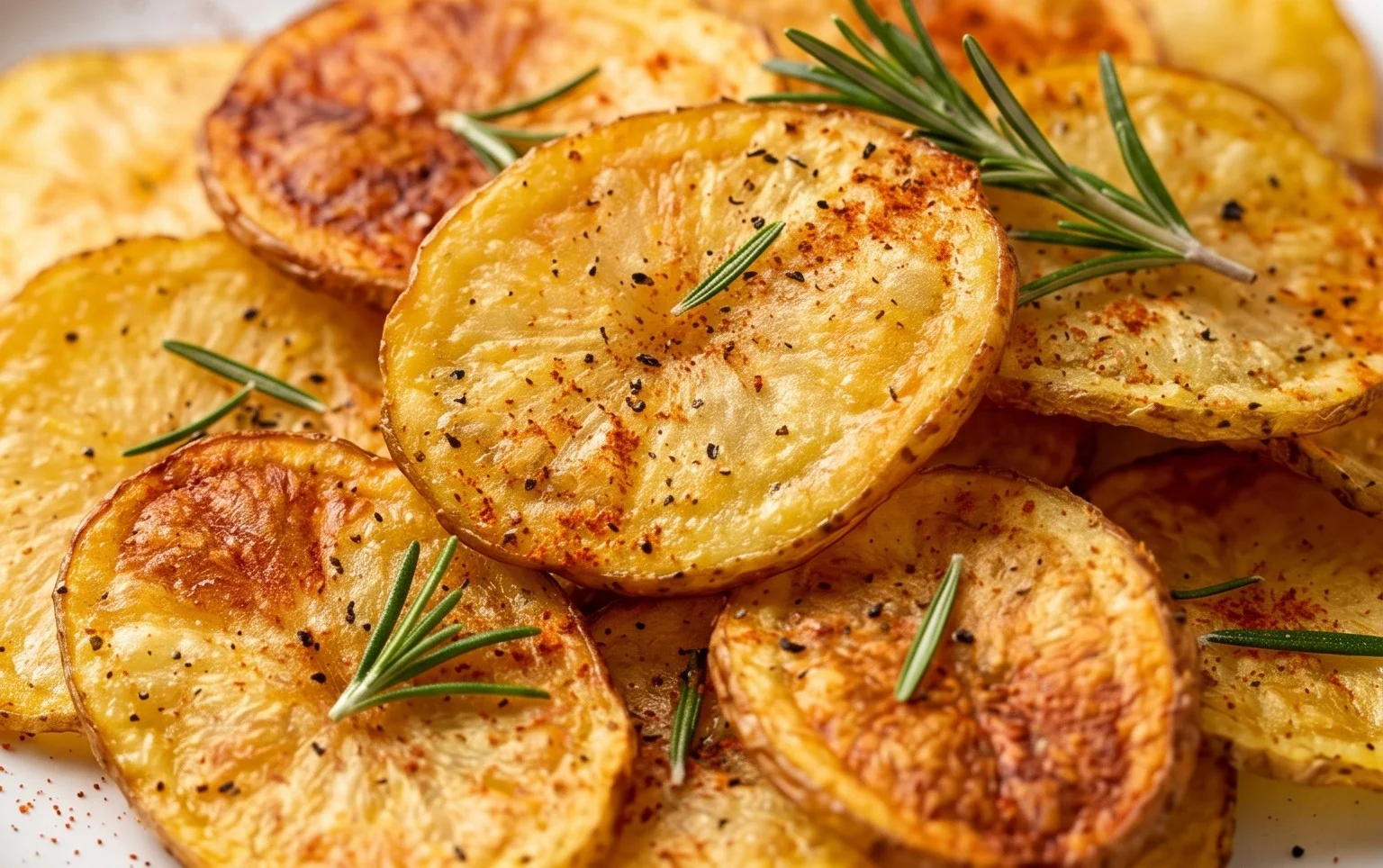 Chips di patate al forno