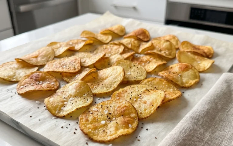 Chips di patate al forno