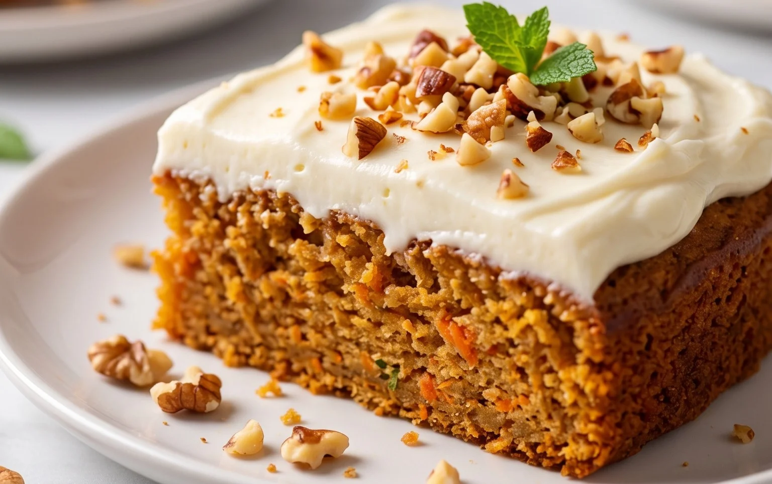 Karottenkuchen mit Frischkäse-Frosting