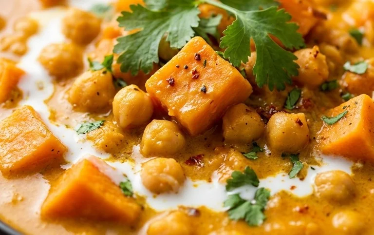 Süßkartoffel Curry Rezept