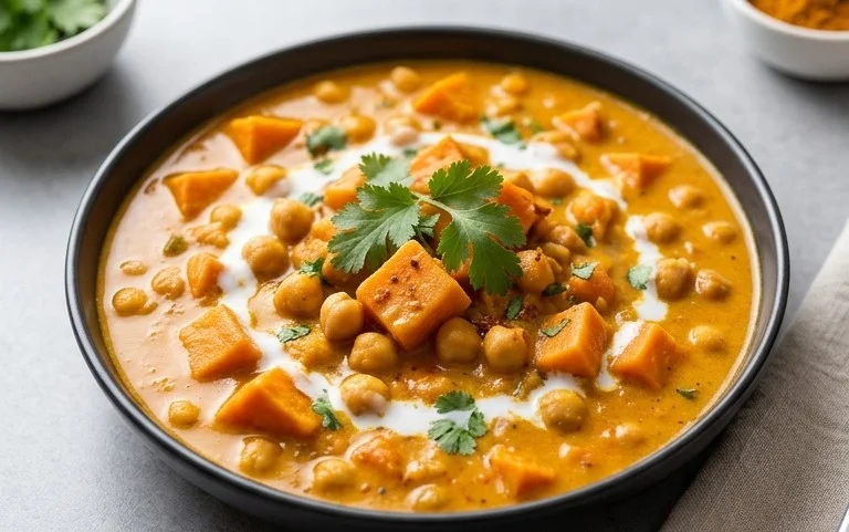 Süßkartoffel Curry Rezept