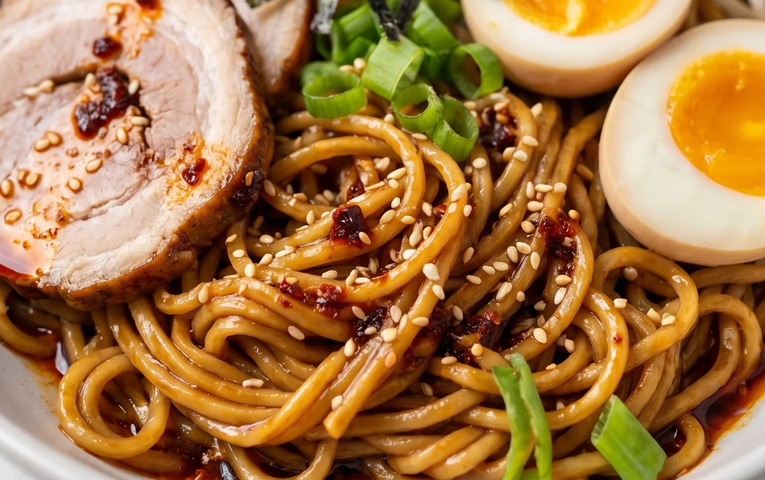 Easy Saucy Ramen Noodles