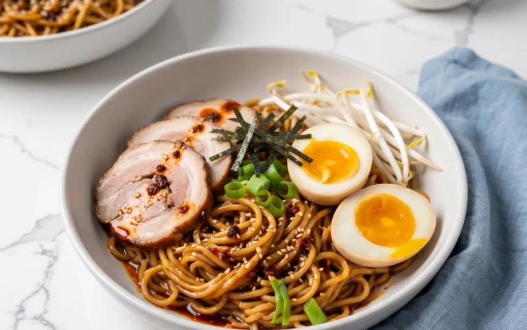 Easy Saucy Ramen Noodles