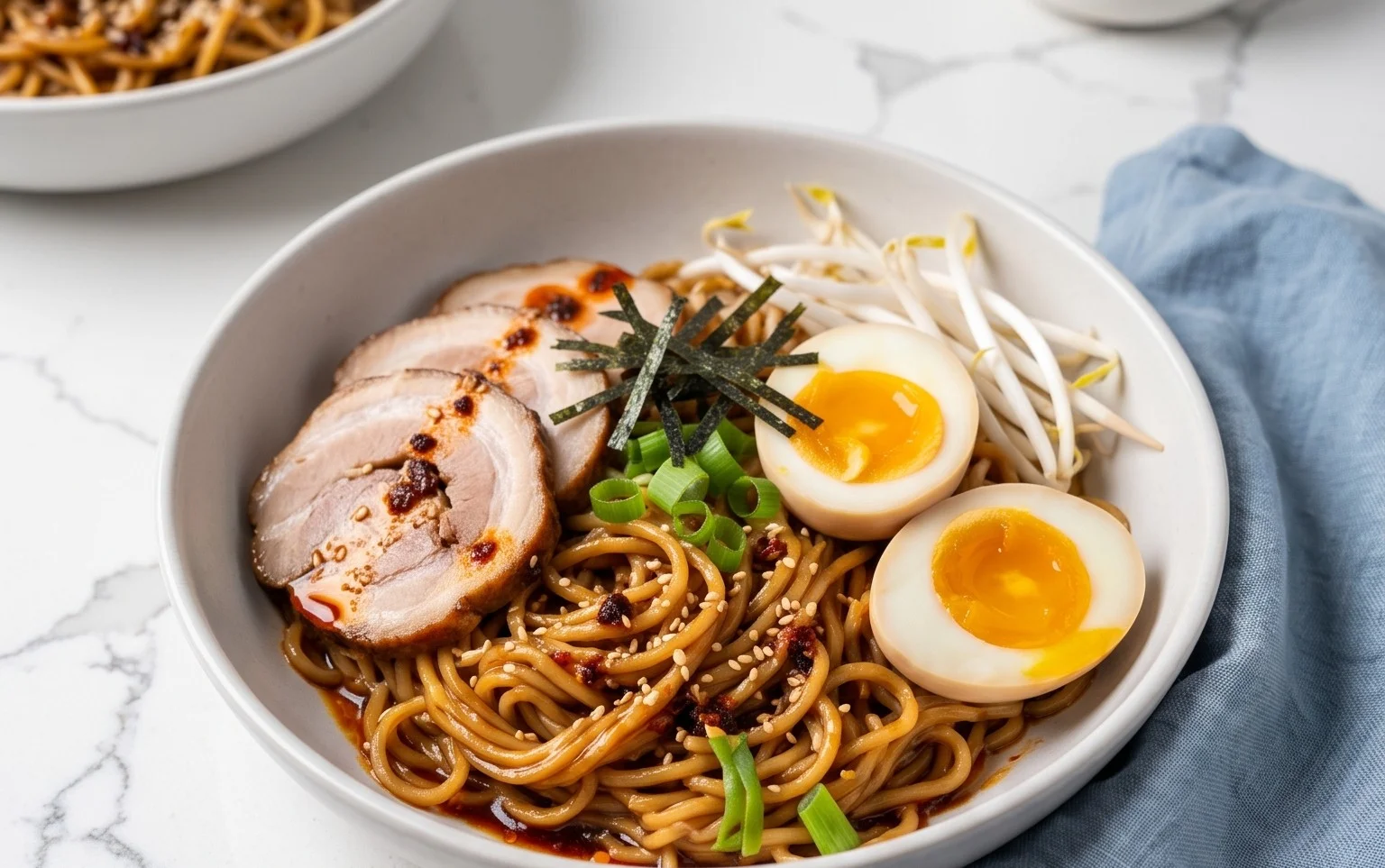 Easy Saucy Ramen Noodles