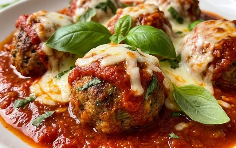 Baked Italian Meatballs