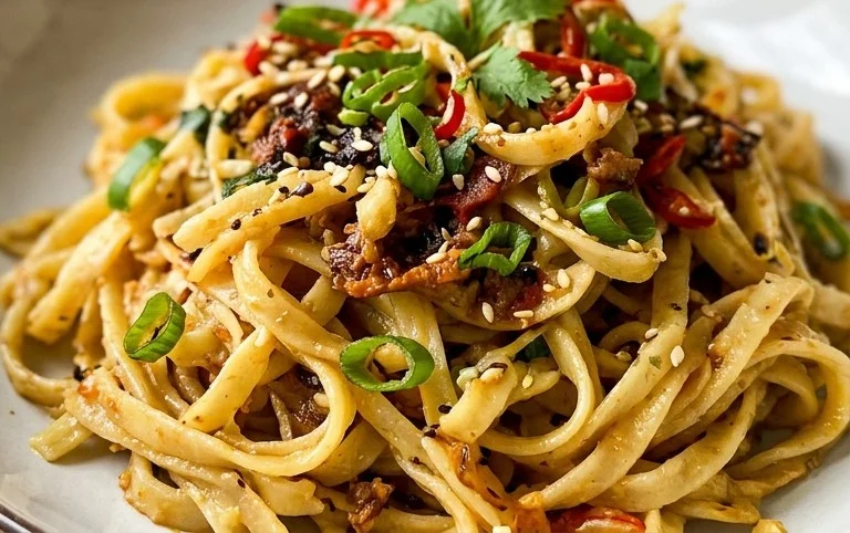 Kohlrabi Nudeln: Low Carb & asiatisch