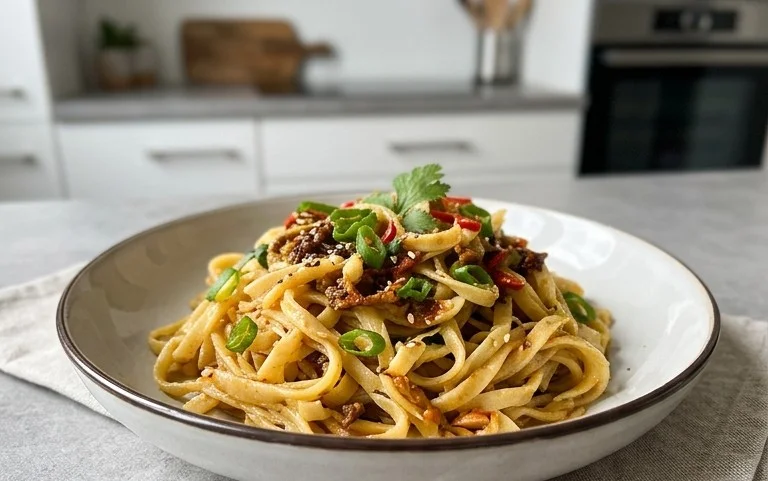Kohlrabi Nudeln: Low Carb & asiatisch