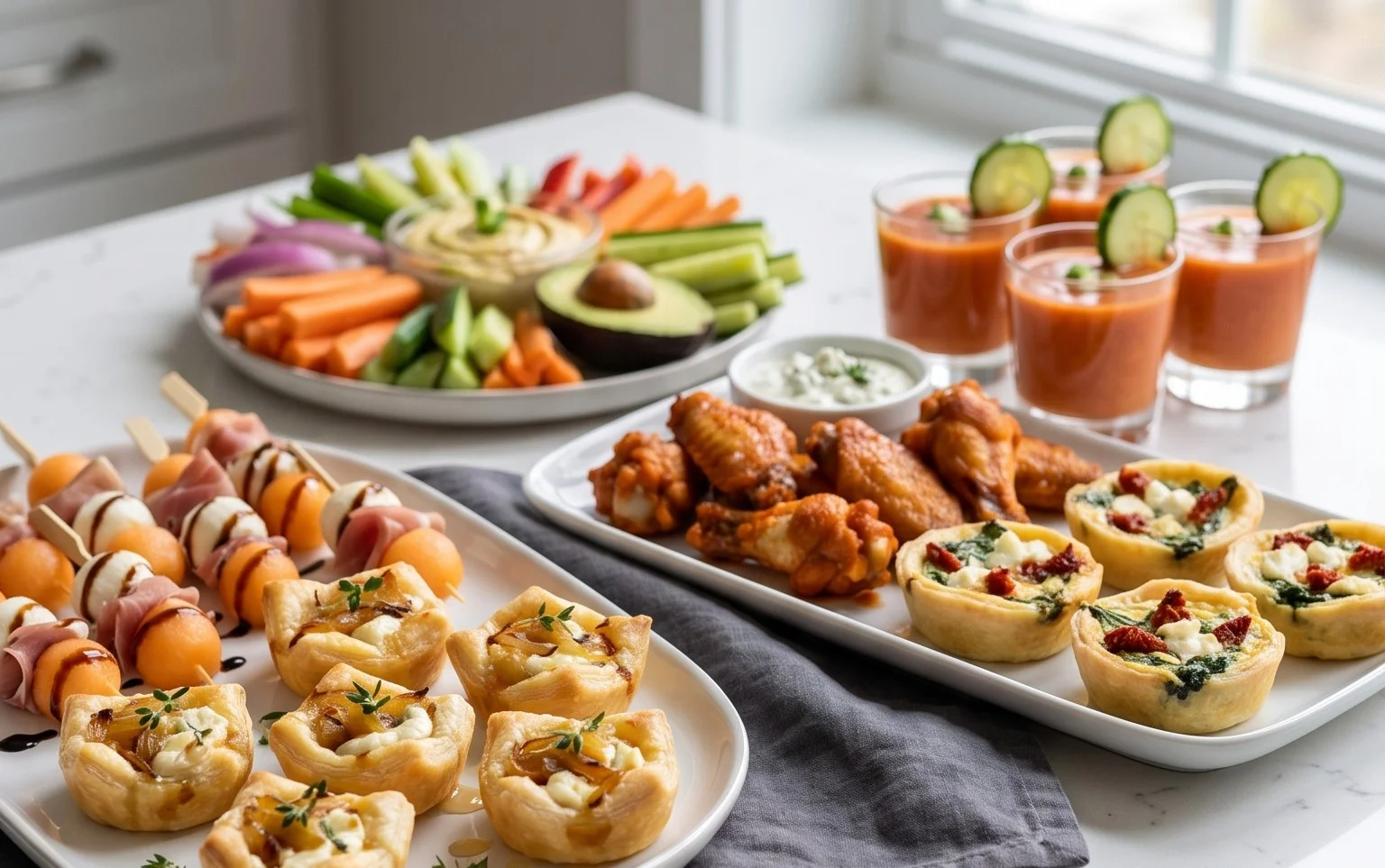 Fingerfood-Rezepte: 6 einfache Varianten für Party, Buffet & Brunch