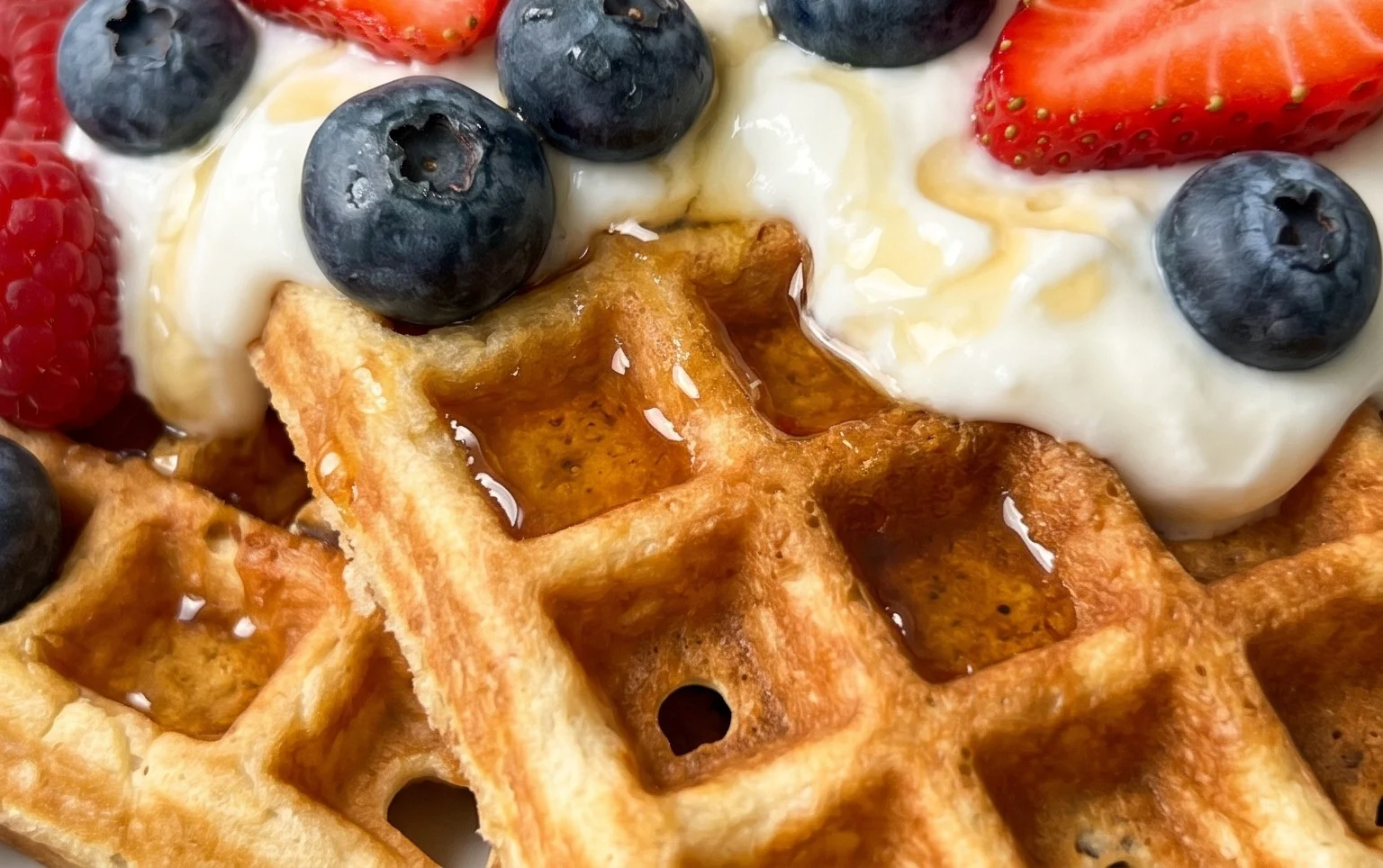 Greek Yogurt Waffles