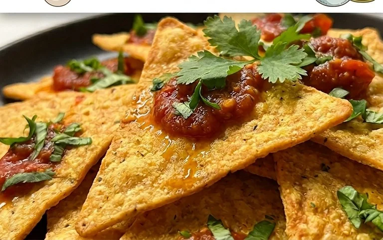 Keto Tortilla Chips (2 Ingredients!)