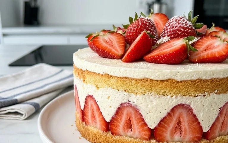 Erdnon-alcoholic beer-Sahne-Torte - leicht und ohne Gelatine