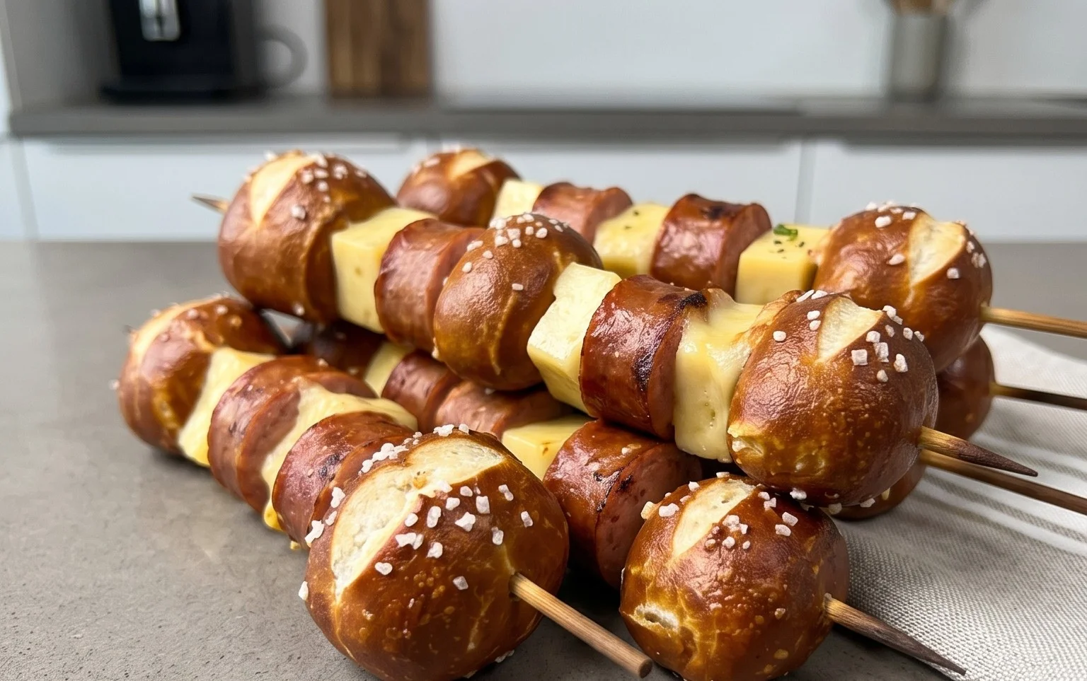 Bayerische Laugenspieße