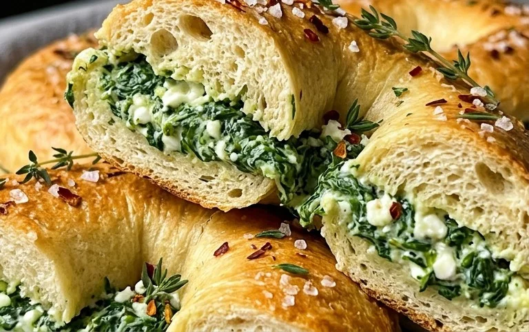 Irresistibly Easy Spinach Cottage Cheese Flagels for Any Meal